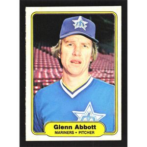 1982 Fleer #502 Glenn Abbott