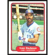 1982 Fleer #593 Ivan DeJesus