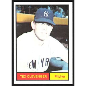 1982 Galasso Yankees '61 Color #20 Tex Clevenger