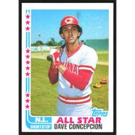 1982 Topps #340 Dave Concepcion All-Star