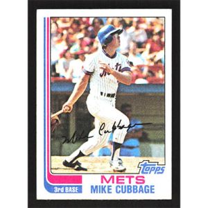 1982 Topps #43 Mike Cubbage