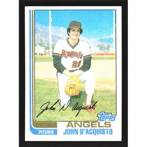1982 Topps #58 John D'Acquisto