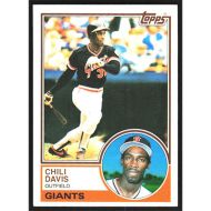 1983 Topps #115 Chili Davis