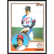 1983 Topps #266 Paul Boris