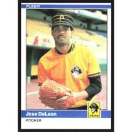 1984 Fleer #248 Jose DeLeon