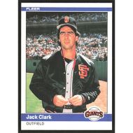 1984 Fleer #369 Jack Clark