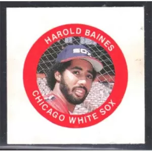 1984 Fun Foods Pin Proofs #NNO Harold Baines