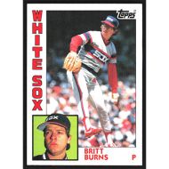 1984 Topps #125 Britt Burns