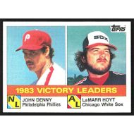 1984 Topps #135 J. Denny/L. Hoyt MLB Leaders