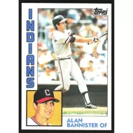 1984 Topps #478 Alan Bannister