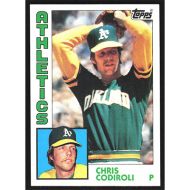 1984 Topps #61 Chris Codiroli