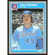 1985 Fleer #323 Jeff Dedmon