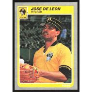 1985 Fleer #463 Jose DeLeon