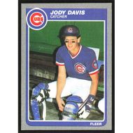 1985 Fleer #54 Jody Davis