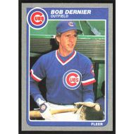 1985 Fleer #55 Bob Dernier