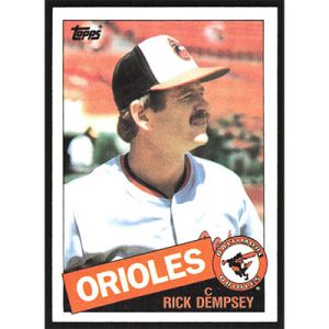1985 Topps #521 Rick Dempsey
