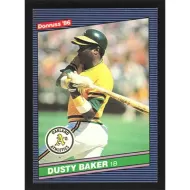 1986 Donruss #467 Dusty Baker