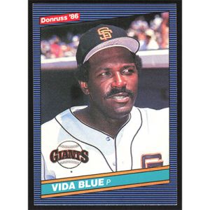 1986 Donruss #509 Vida Blue