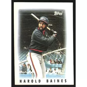 1986 Topps Mini Leaders #8 Harold Baines