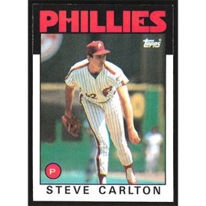 1986 Topps #120 Steve Carlton