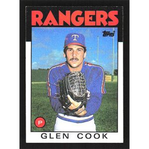 1986 Topps #502 Glen Cook