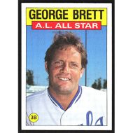 1986 Topps #714 George Brett All-Star