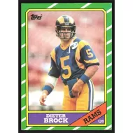 1986 Topps #77 Dieter Brock