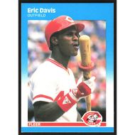 1987 Fleer #198 Eric Davis