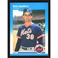 1987 Fleer #1 Rick Aguilera