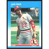 1987 Fleer #289 Jack Clark