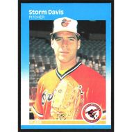 1987 Fleer #466 Storm Davis