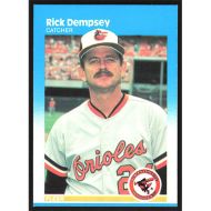 1987 Fleer #467 Rick Dempsey