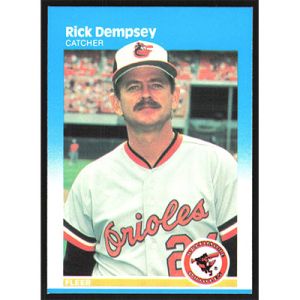 1987 Fleer #467 Rick Dempsey