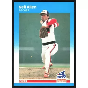 1987 Fleer #484 Neil Allen