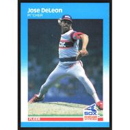 1987 Fleer #494 Jose DeLeon