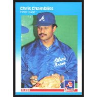 1987 Fleer #513 Chris Chambliss