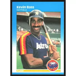 1987 Fleer #51 Kevin Bass