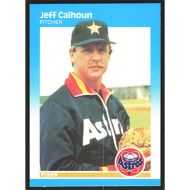 1987 Fleer #52 Jeff Calhoun