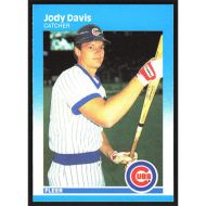 1987 Fleer #557 Jody Davis