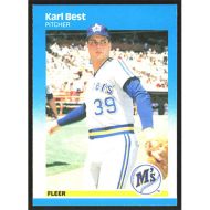 1987 Fleer #579 Karl Best