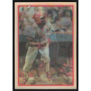 1987 Sportflics #199 V. Coleman/E. Davis/T. Raines Speed Burners