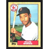 1987 Topps Traded #14T Ellis Burks