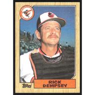 1987 Topps #28 Rick Dempsey