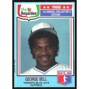 1988 Chef Boyardee #4 George Bell