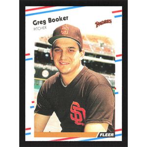 1988 Fleer #577 Greg Booker