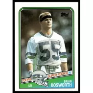 1988 Topps #144 Brian Bosworth Super Rookie