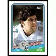 1988 Topps #198 John Bosa Super Rookie