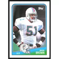 1988 Topps #201 Mark Brown