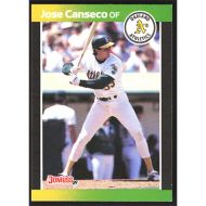 1989 Donruss #91 Jose Canseco