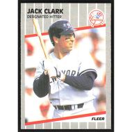 1989 Fleer #252 Jack Clark